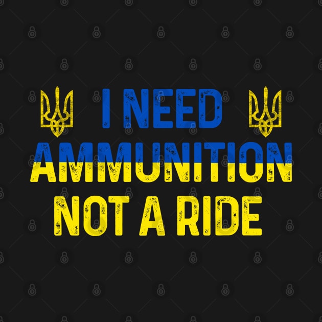 Zelenskyy I Need Ammunition Not A Ride by Scar