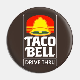 Retro Taco Drive Thru Pin