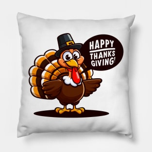 Happy Thanksgiving Pillow