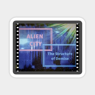 Alien City Structure Magnet