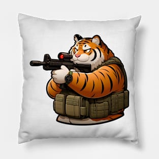 Tactical Tiger Pillow