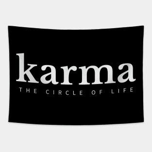 Karma, The Circle Of Life Tapestry