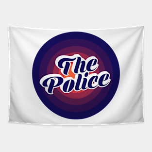 THE POLICE - BLURN CIRCLE Tapestry