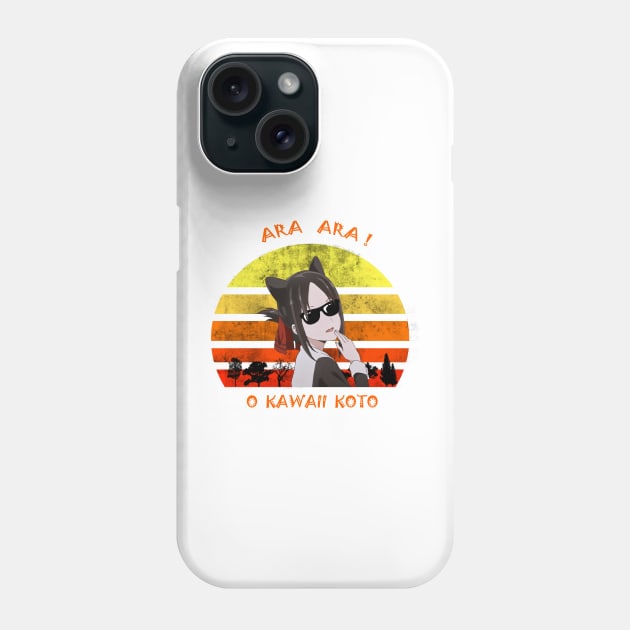 Ara Ara o Kawaii Koto Shirt Kaguya Shinomiya Phone Case by Bam-the-25th