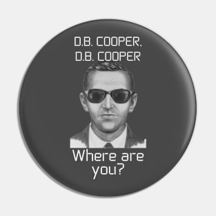 DB Cooper where are you? Pin