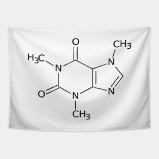 Caffeine Chemical Formula | Caffeine Molecule | Structure of Caffeine | Coffee Tapestry