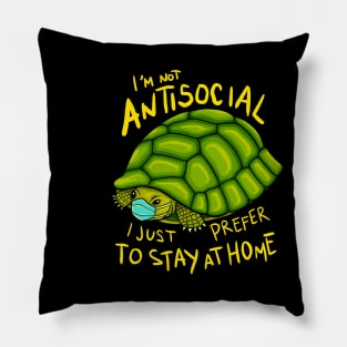 not antisocial Pillow