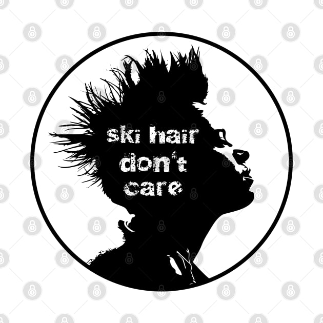 Ski Hair Circle Girl by Ski Classic NH