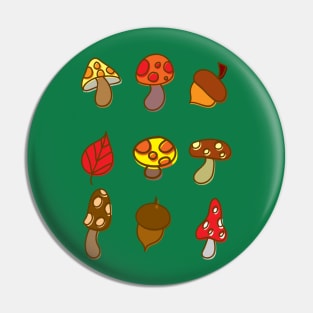 Cute Autumn Design Pin