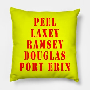 Isle of Man Pillow