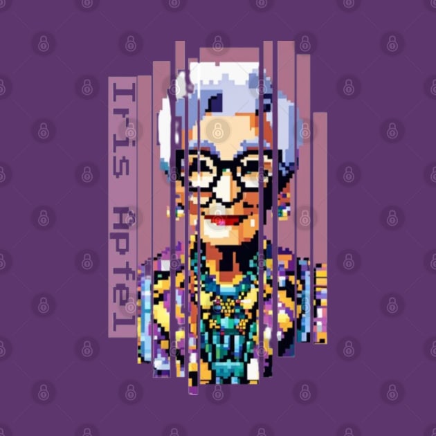 Iris Apfel Fashion Pixel by Alexander S.