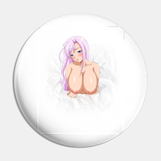 Sexy Paper Anime Girl Pin