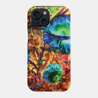 Blue Poppy Phone Case