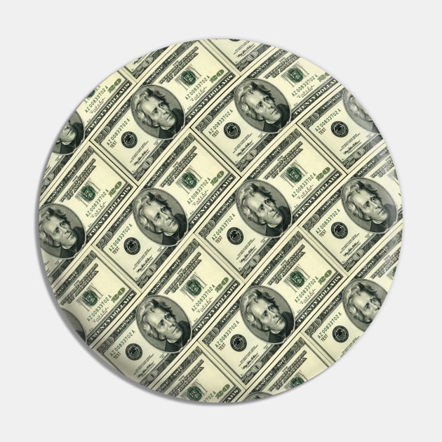 2020 Dollar Bill New Years Pun Pin by storyanswer