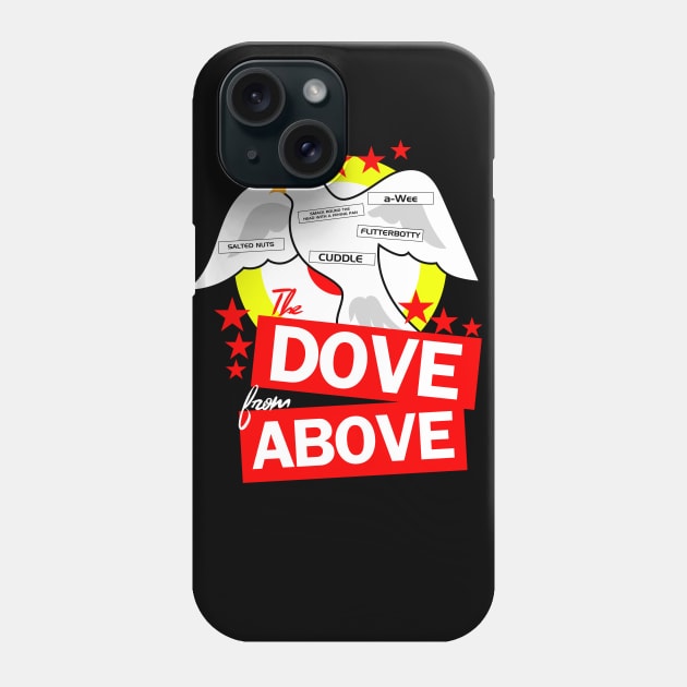 The Dove from Above Phone Case by Meta Cortex