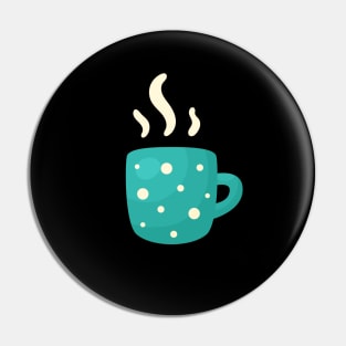 Christmas Coffee Cup Pin