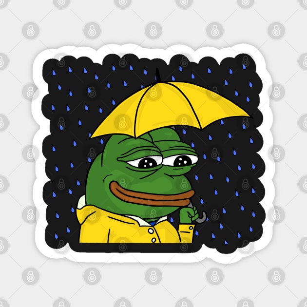 feels rain man pepe Magnet by sivelobanova