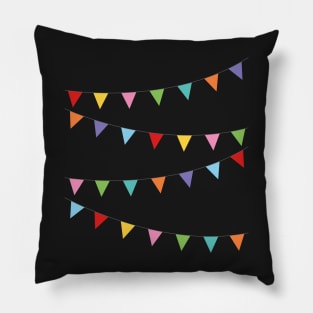 rainbow flags Pillow