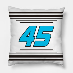 Johnny Sauter #45 2024 NASCAR Design Pillow