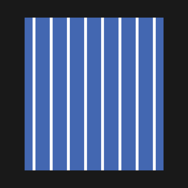 Narrow blue and white stripes 2 by bettyretro