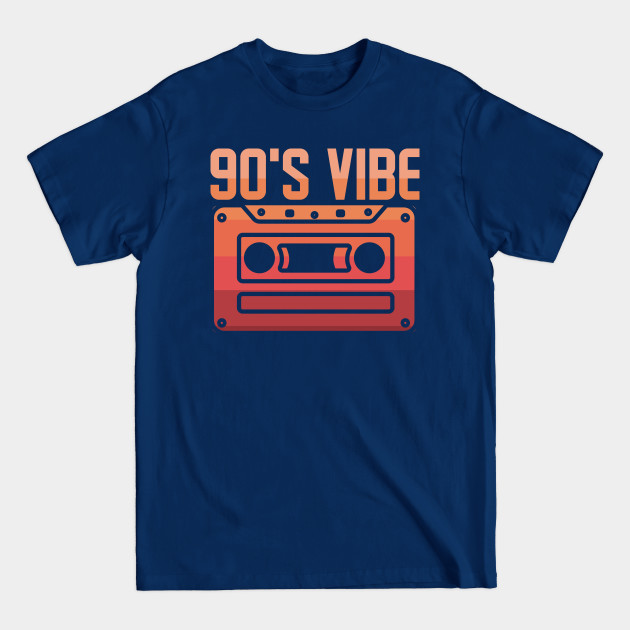 Disover 90's Vibe 90's Retro Cassette - 90s - T-Shirt