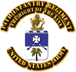 COA - 14th Infantry Regiment Magnet