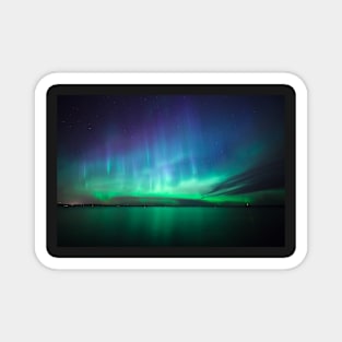 Beautiful northern lights Magnet