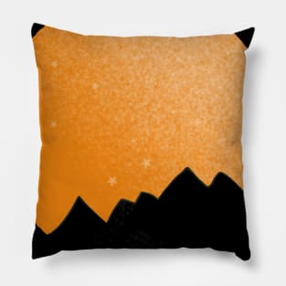 Orange PlanetFall Pillow