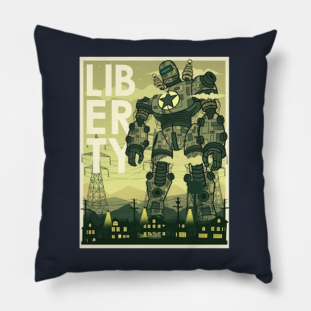 LIBERTY Pillow by RCM Graphix