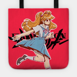 Evangelion - Asuka Langley anime Tote