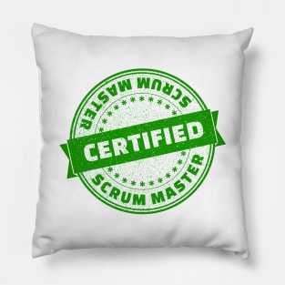 Scrum Master Certified Pillow