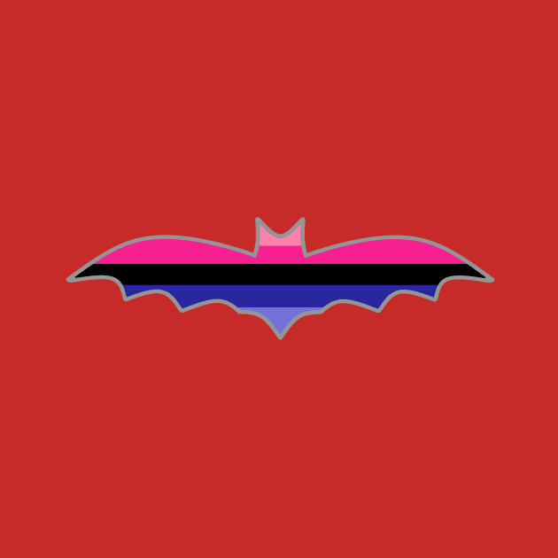 Omnisexual/Omniromantic Pride Flag: Halloween Bat by DisneyFanatic23