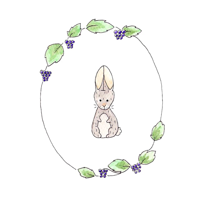 Woodland Rabbit by KateBouman