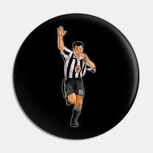 Alan Shearer #10 Legends Pin