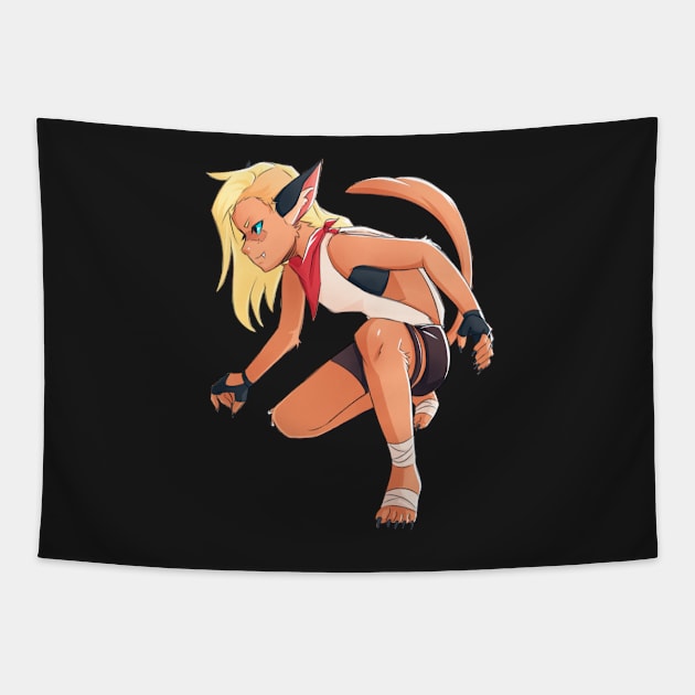 Finn she-ra Tapestry by HeyMrDeath