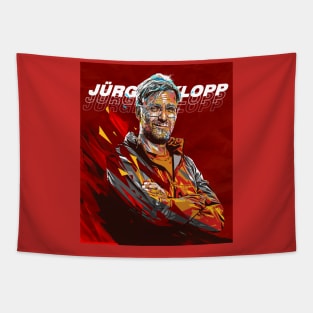 Jürgen Klopp Art Tapestry