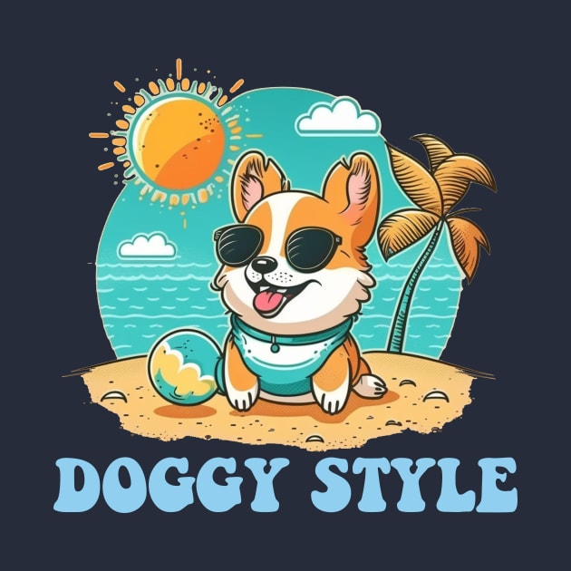 Doggy Style by Hehe Tees