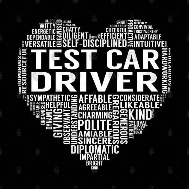 Test Car Driver Heart by LotusTee