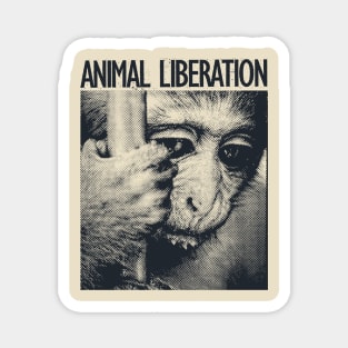 animal liberation Magnet