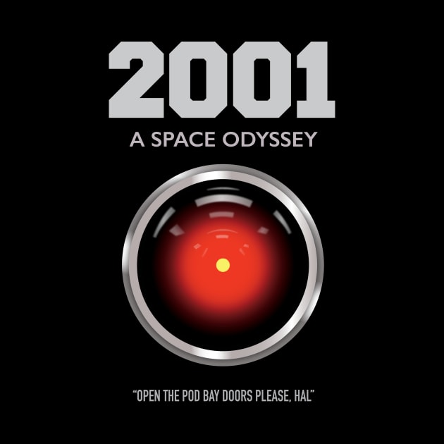 2001 A Space Odyssey - Alternative Movie Poster by MoviePosterBoy