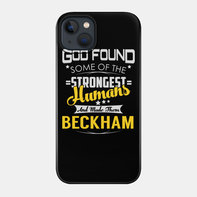 BECKHAM - Beckham - Phone Case
