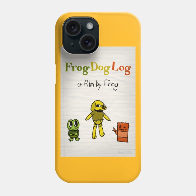 Frog Dog Log - Teaser Poster Phone Case by jareddweiss