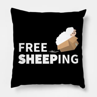 Sheep Free Shipping | Cute Gift Ideas | Funny Pun Pillow