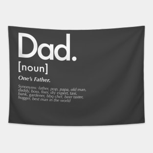 Dad Definition Father's Day Gifts Tapestry