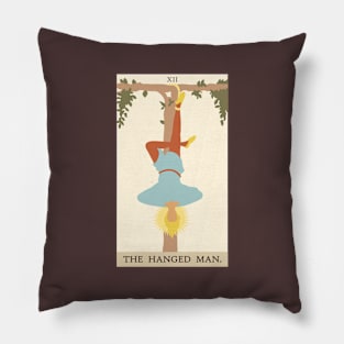 The Hanged Man Tarot Card Pillow