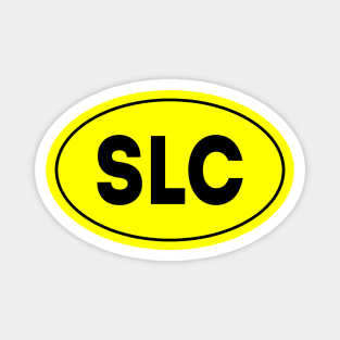 SLC Airport Code Salt Lake City International Airport USA Magnet