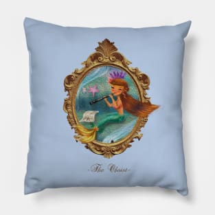 Ste-Anne Mermaid The Oboist Pillow