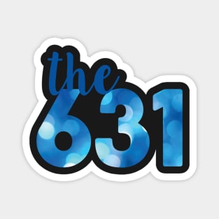 631 Area Code Magnet