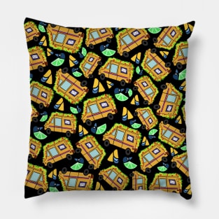 LLV Taco Print Pillow