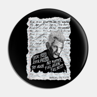 Samuel Beckett Pin